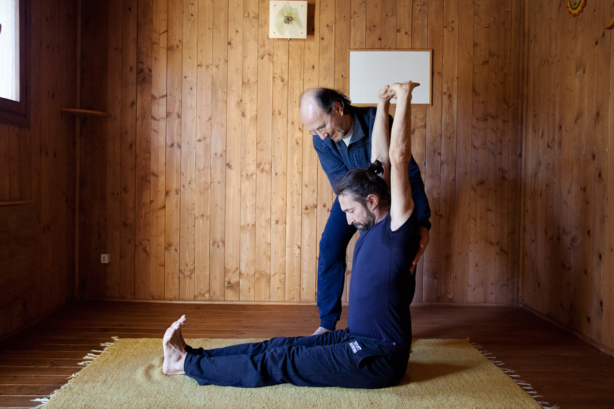 lezione yoga individuale terapia